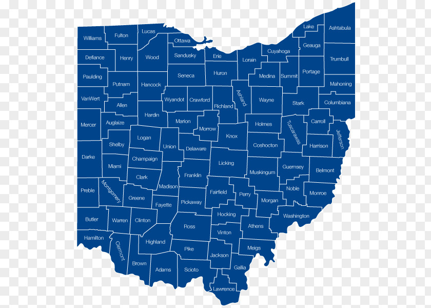 Map Ohio Blank Plat PNG