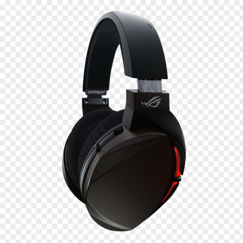Microphone ASUS ROG Strix Fusion 500 Binaural Head-band Black Headset Headphones PNG