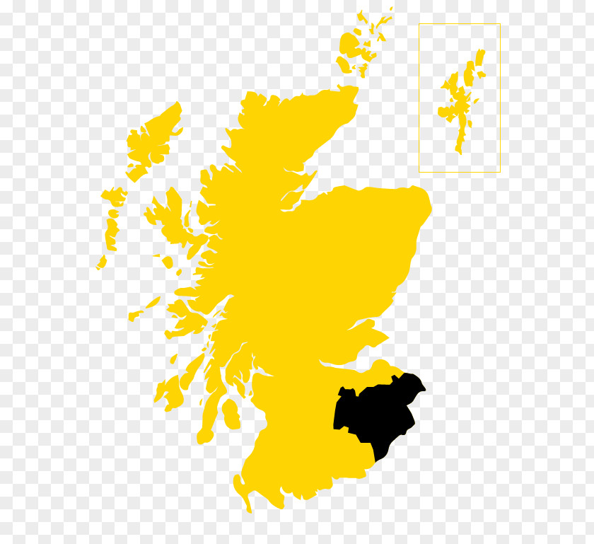 Scotland Border Royalty-free Vector Map PNG