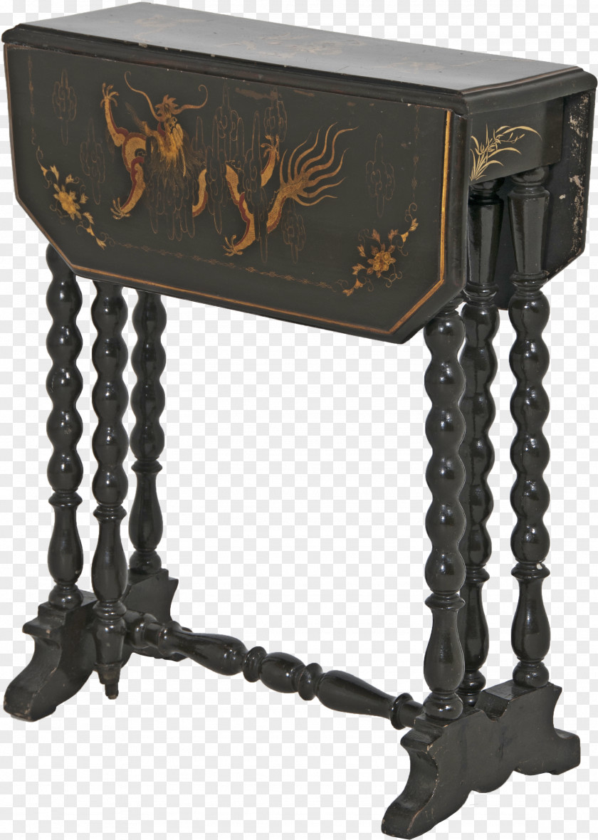 Side Table Bedside Tables Victorian Era Chinoiserie Furniture PNG