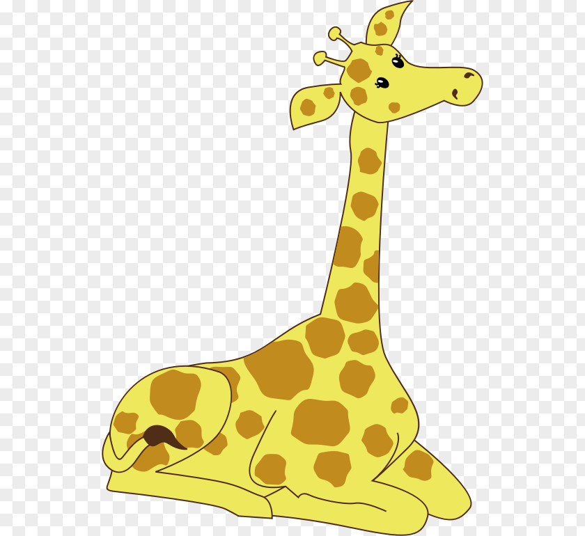 Animated Giraffe Cliparts Okapi Clip Art PNG