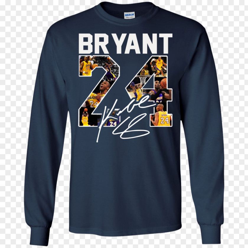 Kobe Bryant T-shirt Hoodie Clothing Sleeve PNG