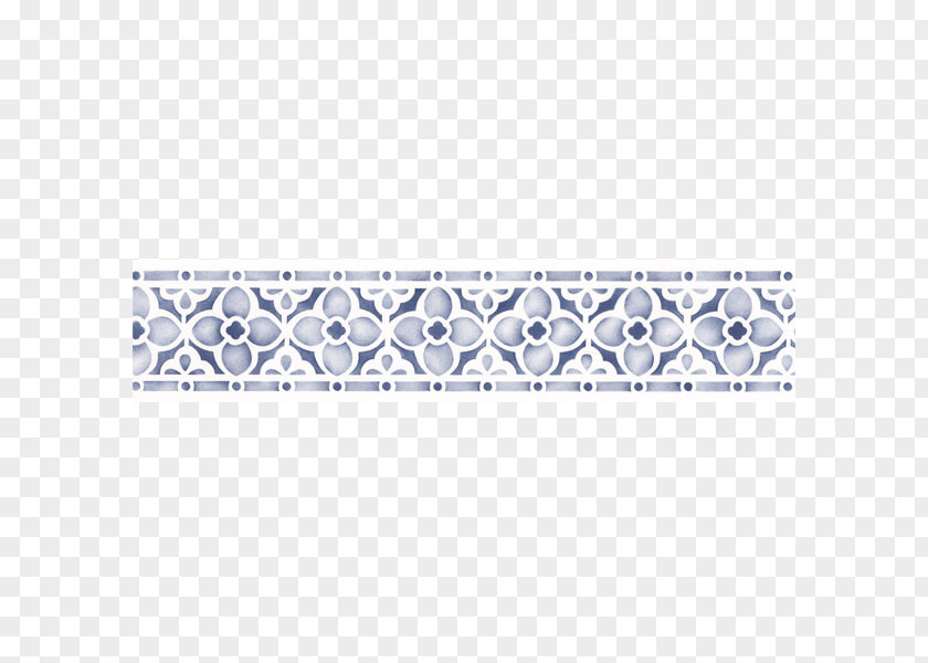 Flower Wall Stencil Tile Pattern PNG