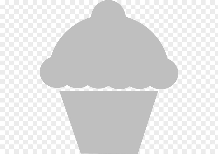 Green Tea Cupcakes Clip Art Cupcake Grey Black And White Image PNG