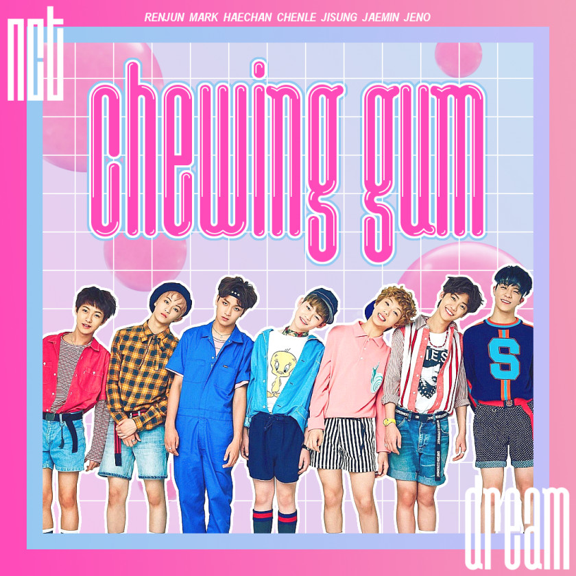 Chewing Gum NCT Dream 127 Korean PNG