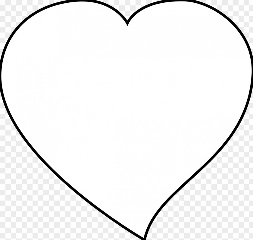 Heart Book Cliparts Valentines Day Black And White Coloring Clip Art PNG