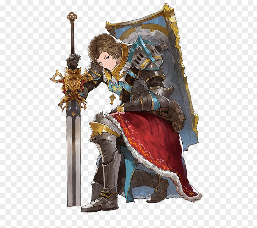 Knight Granblue Fantasy Unsung Story Concept Art PNG