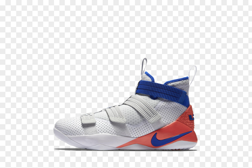 Lebron Soldier 11 LeBron SFG Nike XI FlyEase Basketball Shoe Men's Zoom Xi Shoes, Size: 11.5, Blue PNG