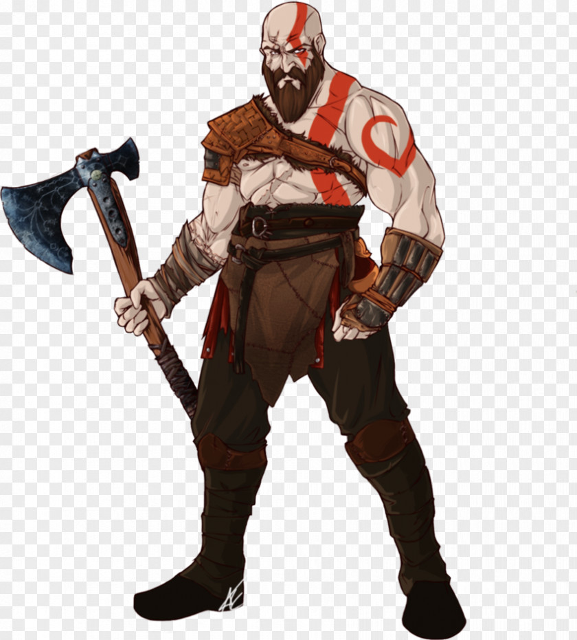Kratos God Of War 3 III War: Ghost Sparta Atreus PNG