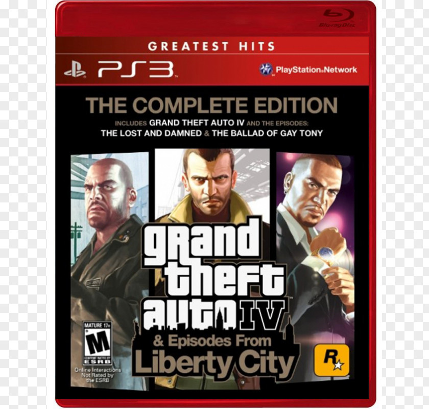 Playstation Grand Theft Auto V IV: The Complete Edition PlayStation 3 Take-Two Interactive PNG