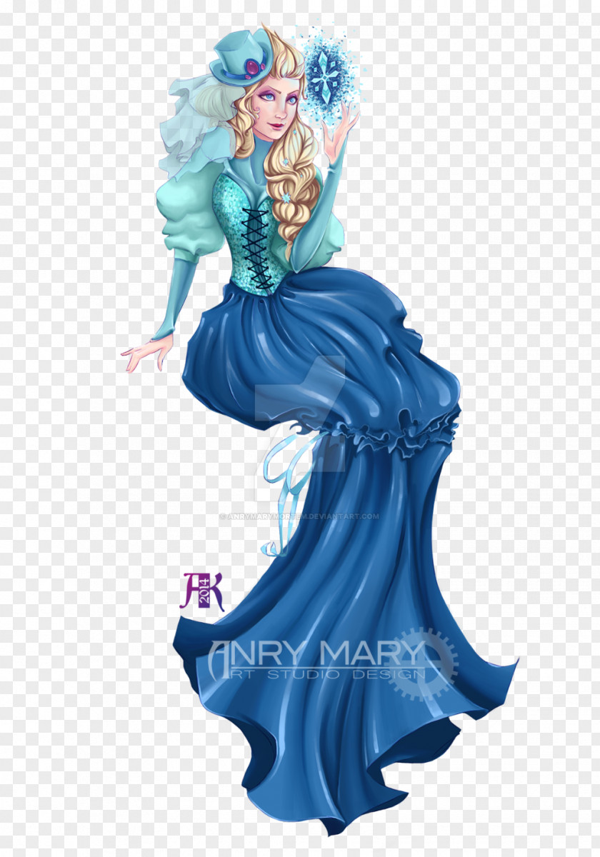 Elsa Anna Steampunk Disney Princess Illustration PNG
