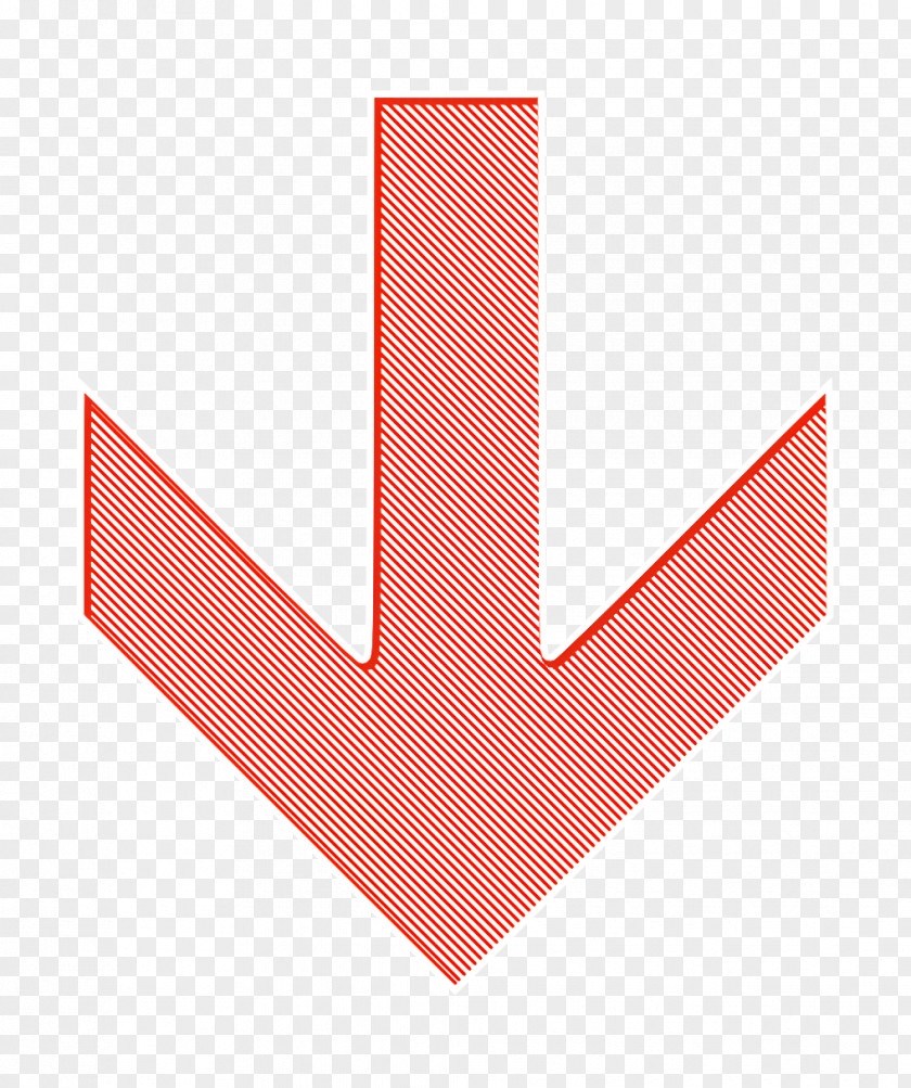 Gesture Symbol Arrow Icon Down PNG