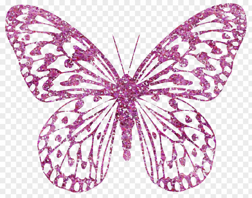 Lycaenid Melanargia Galathea Watercolor Butterfly Background PNG