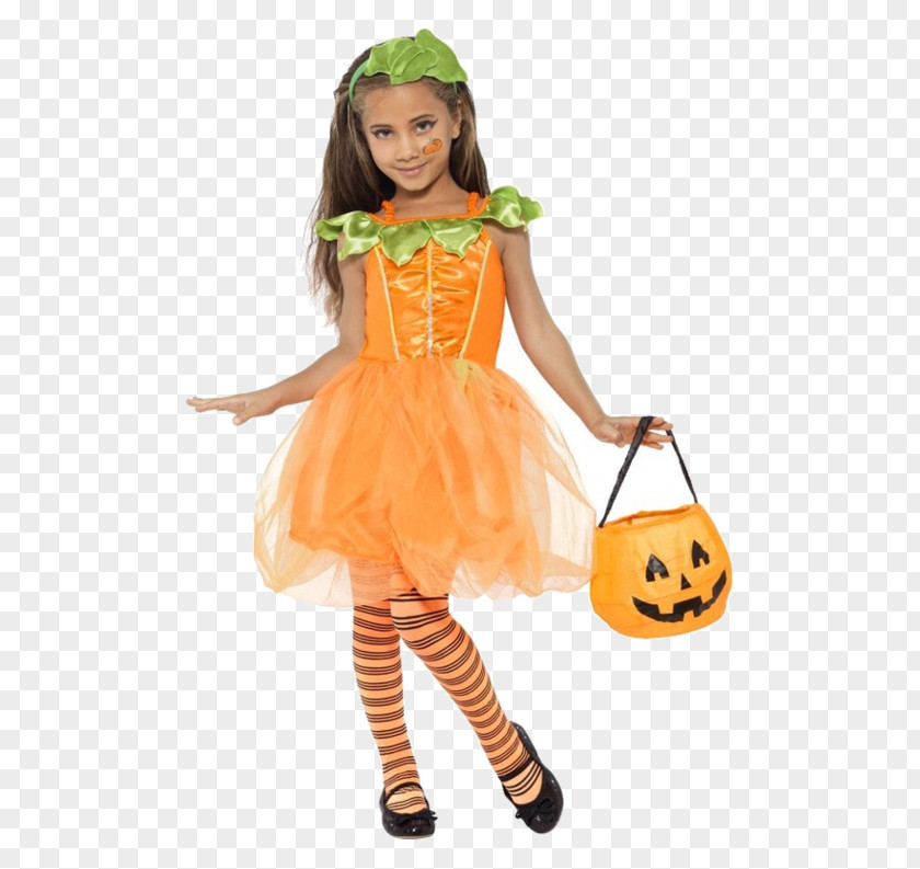 Party Toddler Pumpkin Fairy Costume Halloween M PNG
