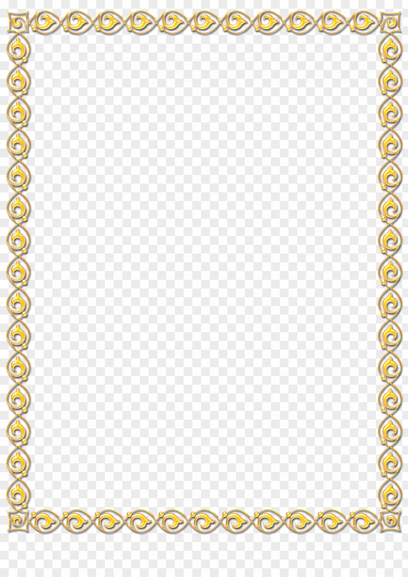Yellow Frame Clip Art PNG