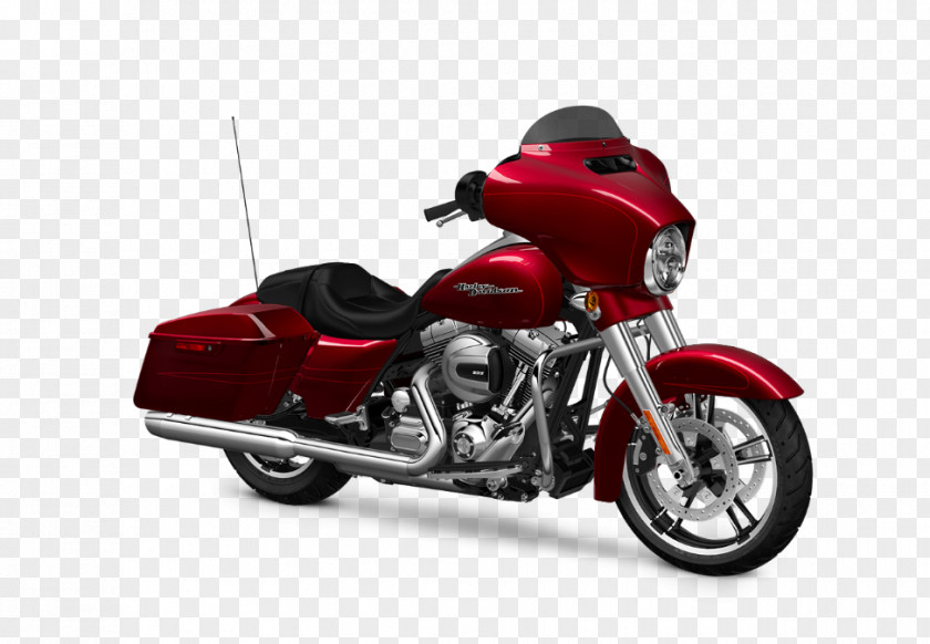 Motorcycle Harley-Davidson Electra Glide Softail Street PNG
