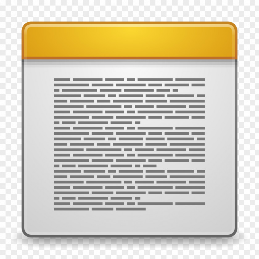 Apps Accessories Text Editor Brand Material Yellow PNG