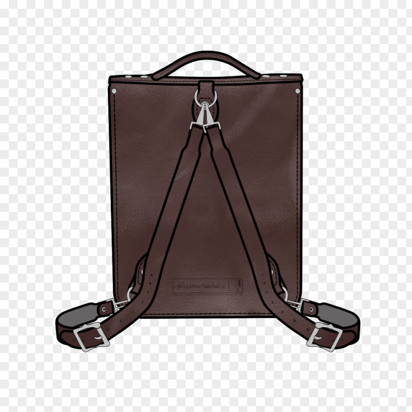 Leather Backpack Baggage Hand Luggage PNG