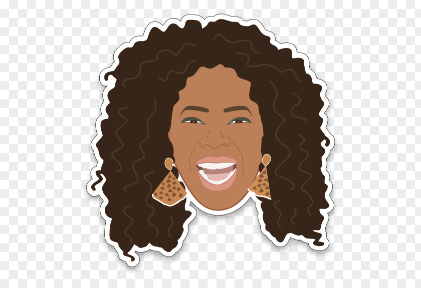 Oprah Forehead Cartoon PNG
