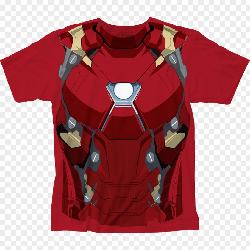 T-shirt The Iron Man Captain America Civil War: PNG