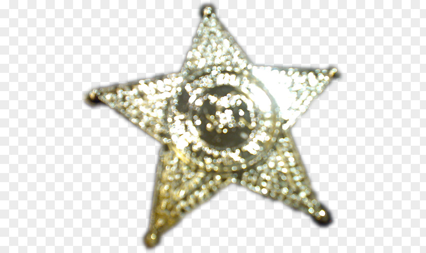 Brass 01504 Christmas Ornament Star PNG