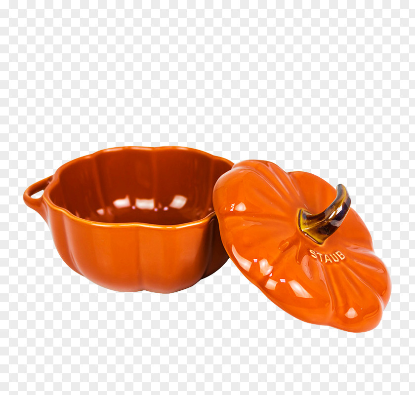 Bright Classic Enamel Cup Ceramic Pumpkin Chinese Steamed Eggs Bowl Vitreous Staub PNG