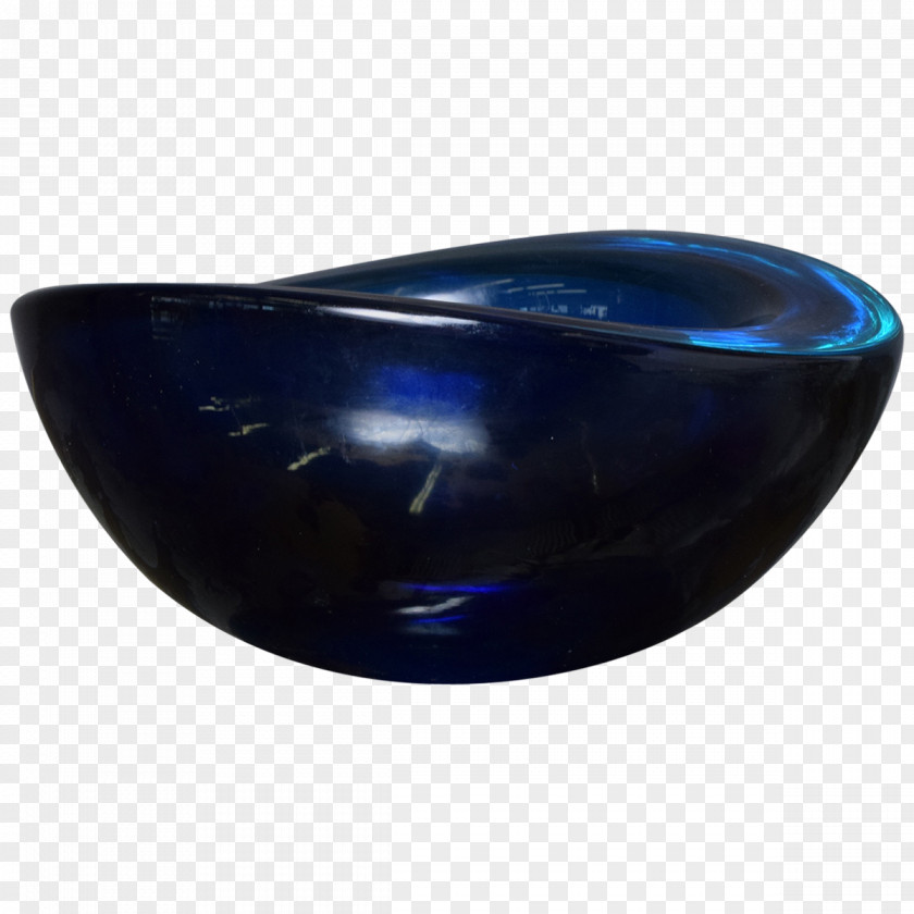Cobalt Blue Plastic Tableware Bowl PNG