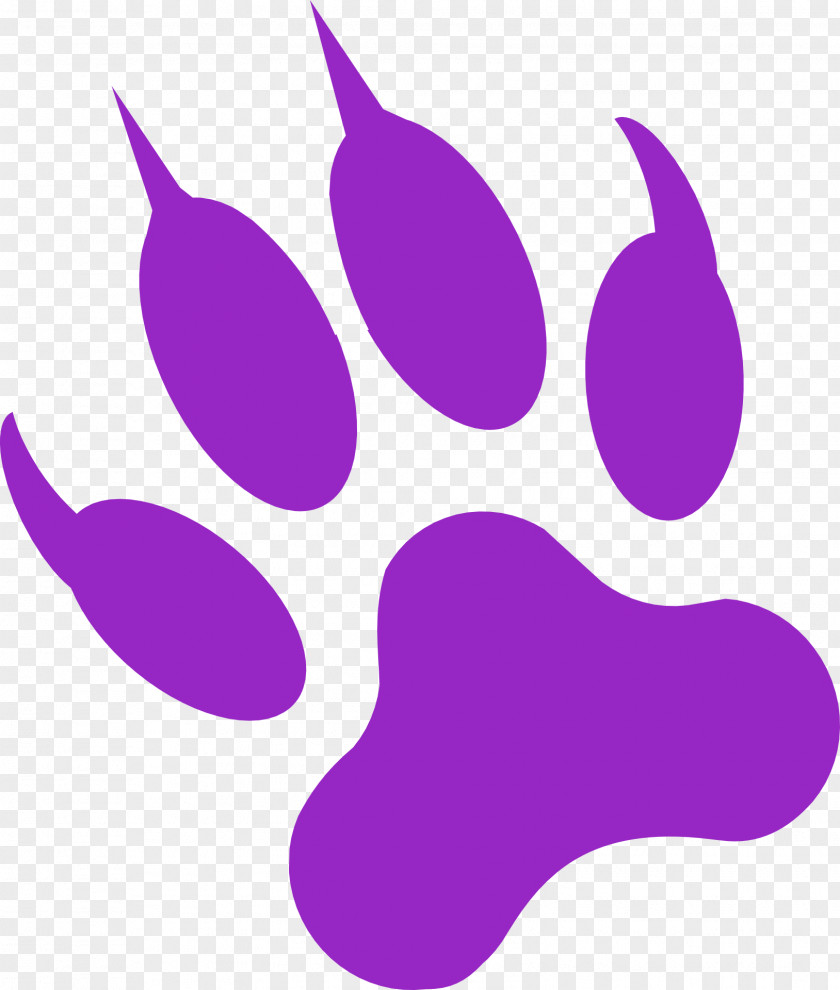 Dream Purple Catlike Gray Wolf Black Panther Cougar Panthera Paw PNG