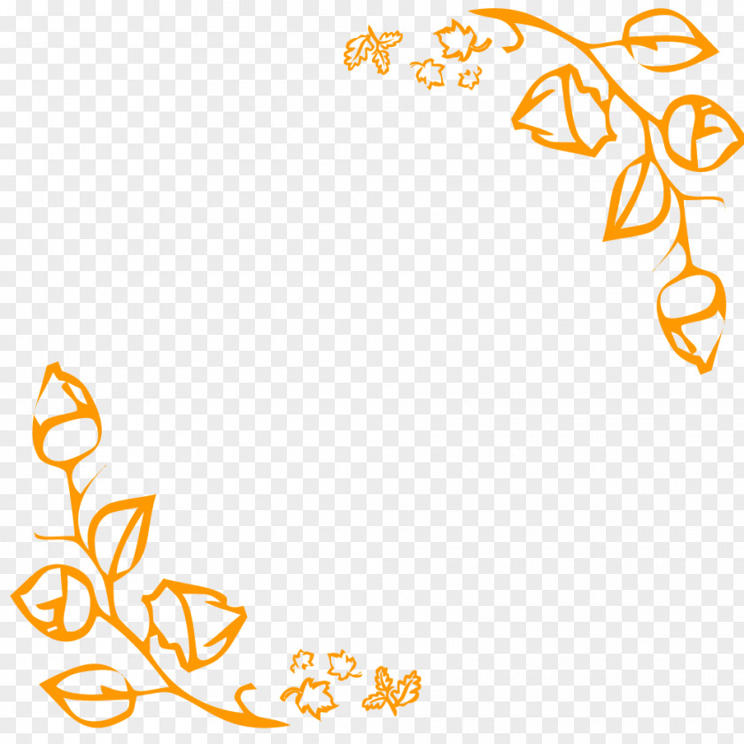 Fall Leaves Corner TranspaOthers 2018 Thanksgiving PNG