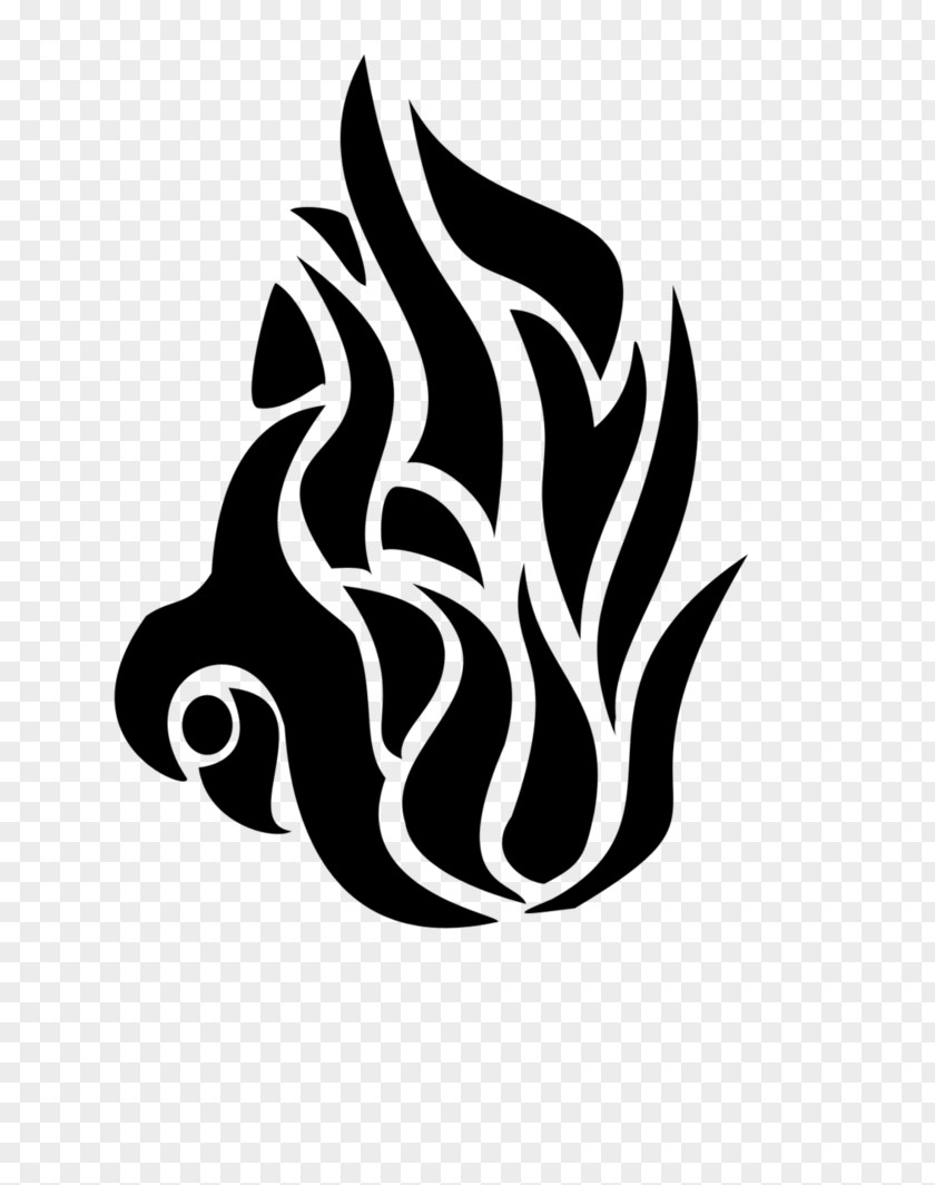 Tribal Tattoo Clip Art Flame Fire PNG