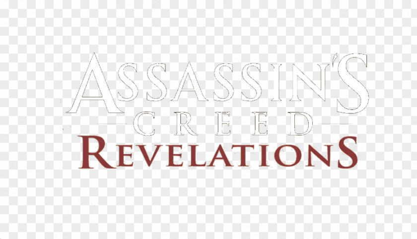 Assassin's Creed: Revelations Logo Brand Line Font PNG