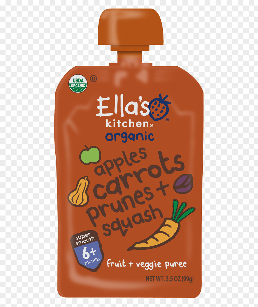 Early Green Broccoli Baby Food Ella's Kitchen Pears + Peas Orange Drink PNG