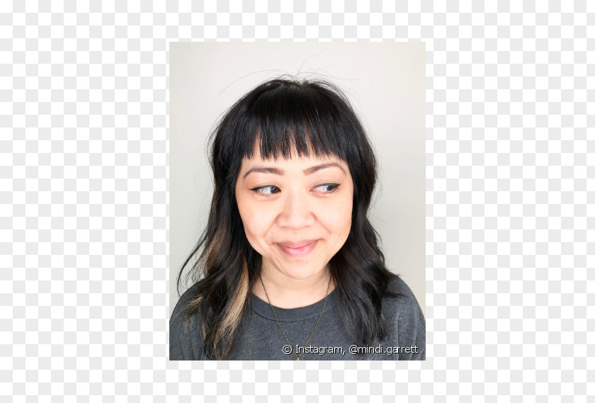 Franjas Bouknight Anna L DO Bangs Hair Coloring L'Oréal Professionnel MD PNG
