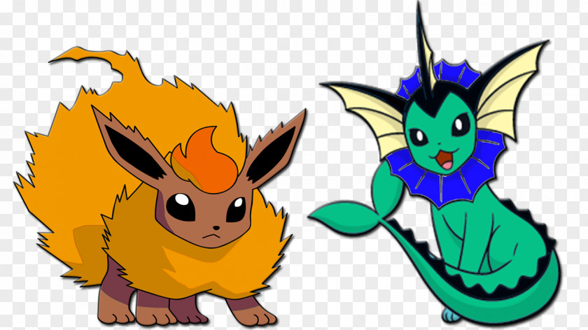 Pokémon X And Y Quest Flareon Vaporeon PNG