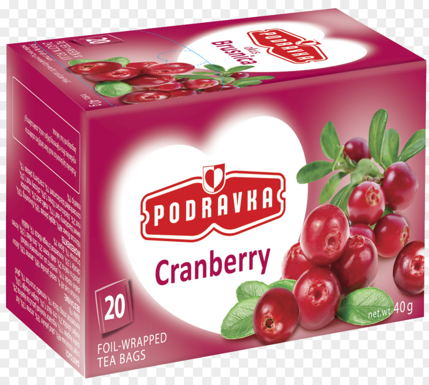 Tea Cranberry Podravka Food PNG