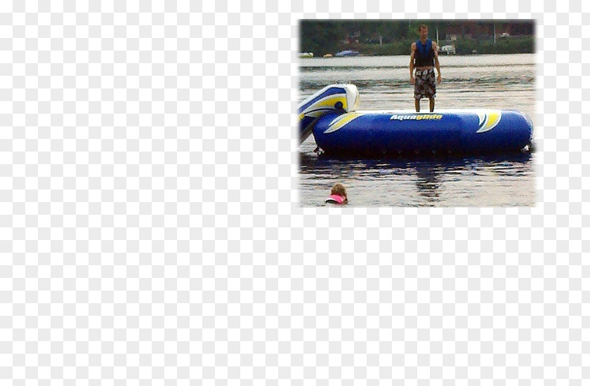 Trampoline Boat Water Transportation Inflatable Vehicle PNG