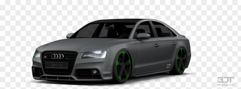 Audi A8 Quattro Luxury Vehicle Mid-size Car PNG