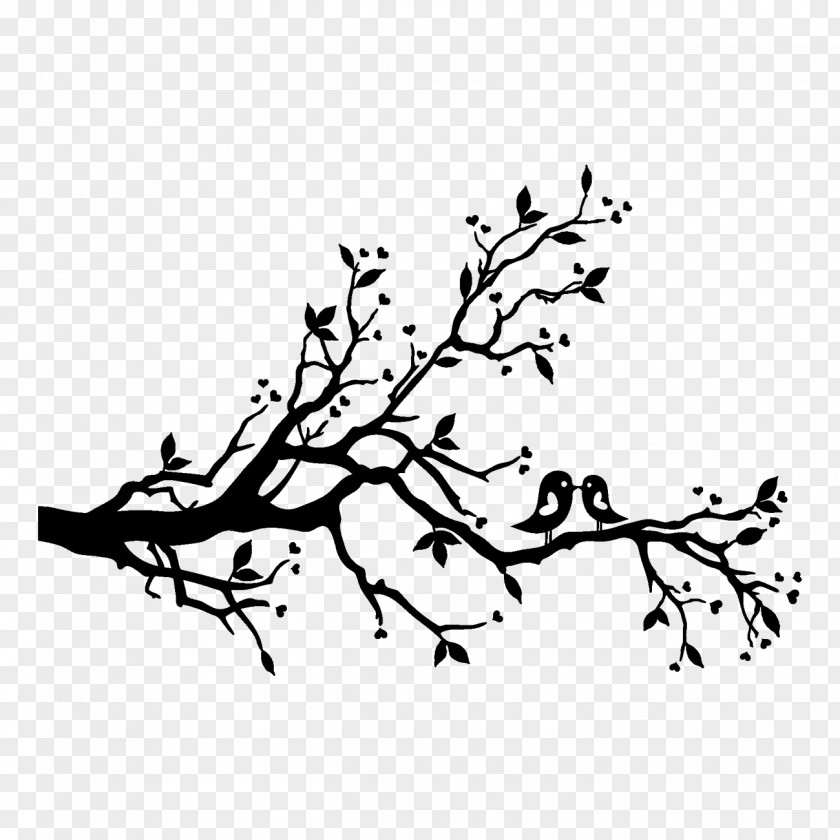 Bird Branches Station Lovebird Tree Branch Clip Art PNG
