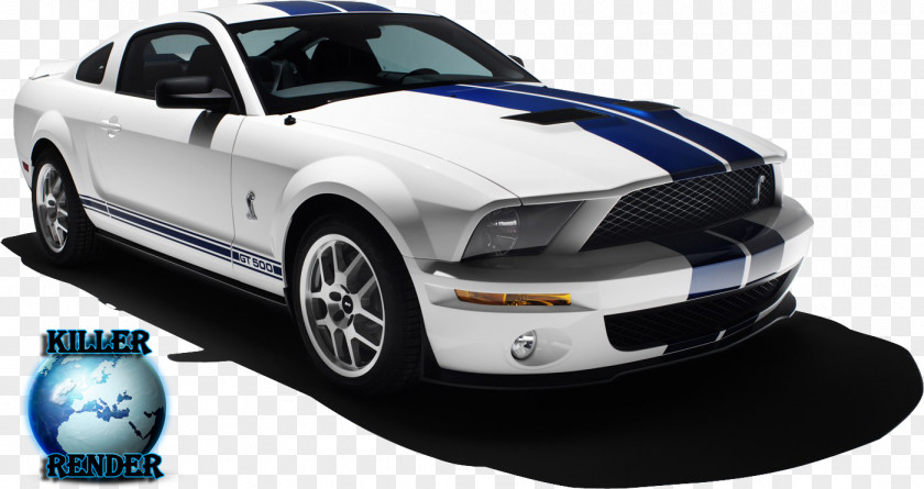 Ford 2007 Shelby GT500 Mustang GT Eleanor PNG