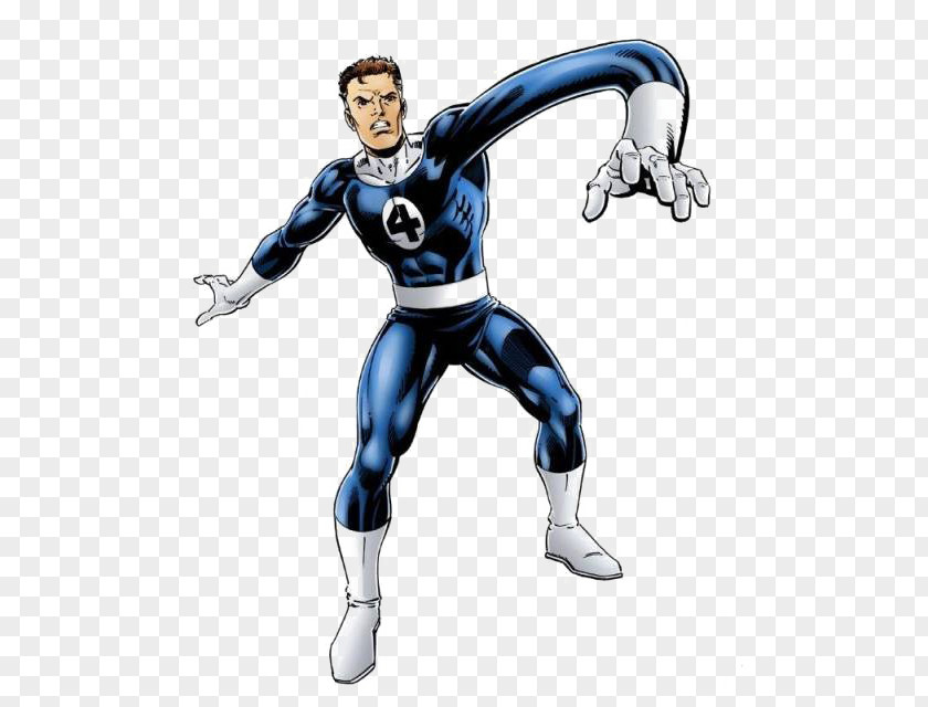 Invisible Woman Mister Fantastic Plastic Man Comics PNG