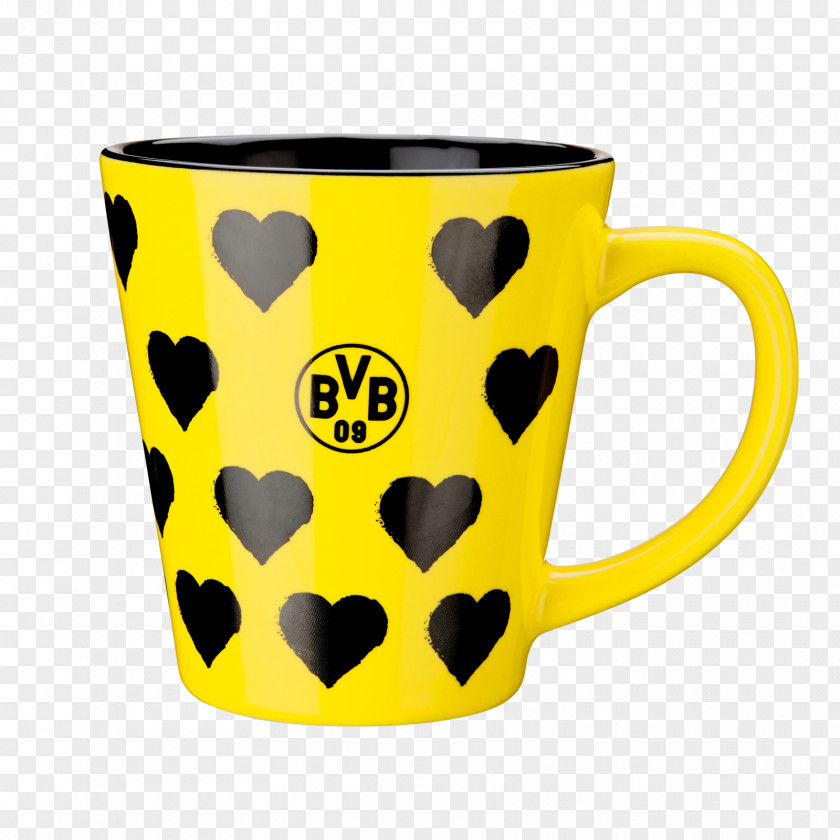 Mug Borussia Dortmund Bundesliga Westfalenstadion FC Schalke 04 Coffee Cup PNG