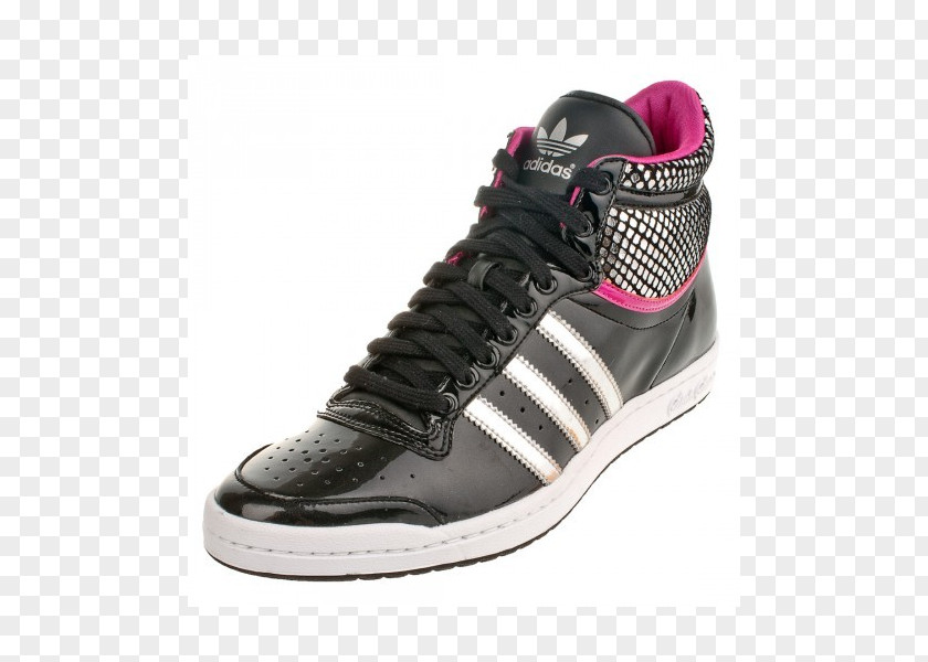 Adidas Sports Shoes Skate Shoe Top Ten HI Sleek W PNG