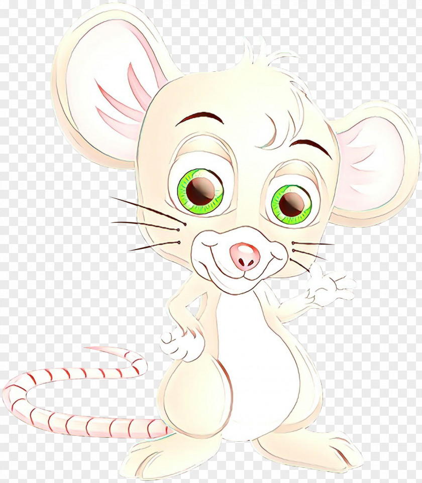 Ear Mouse Cartoon Head Nose Whiskers Clip Art PNG