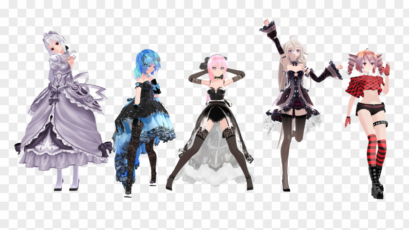 Mmd Dress MikuMikuDance Download Computer File Niconico Costume PNG