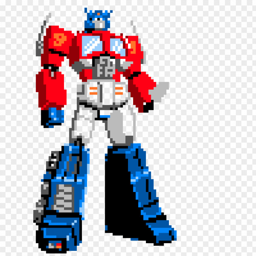 Optimus Prime Bumblebee Transformers Autobots Pixel Art Clip PNG