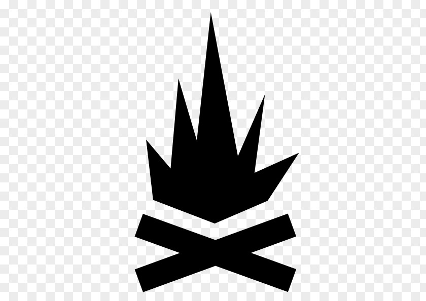 Symbol Blackandwhite Leaf PNG