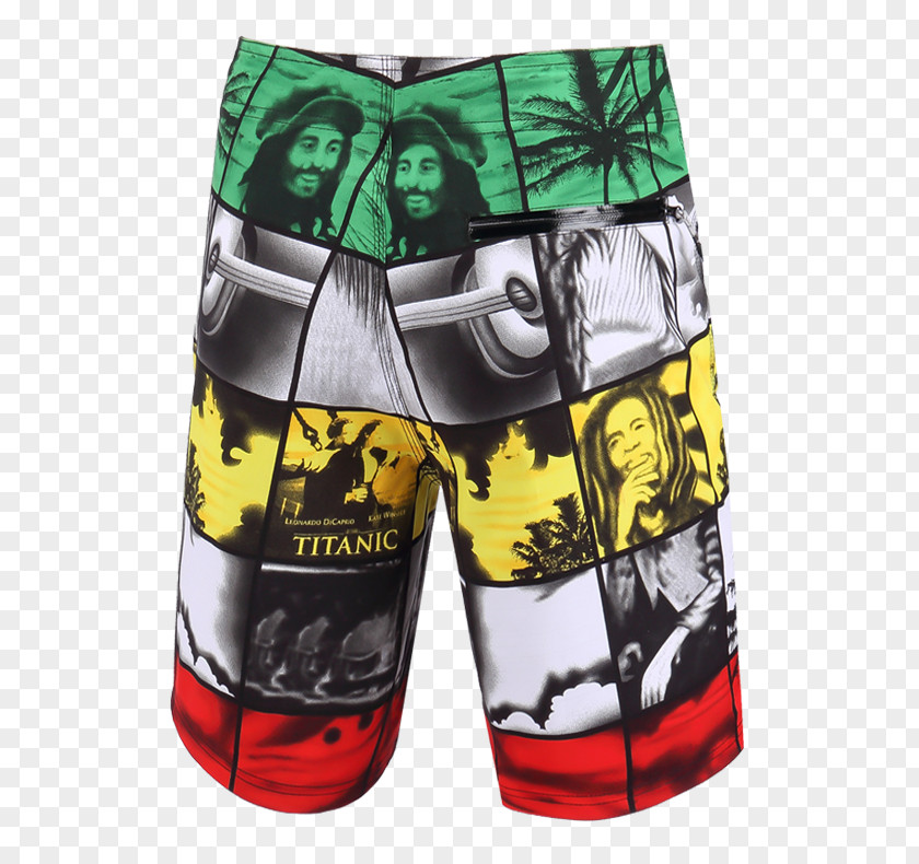 Trunks Boardshorts Red Customer PNG