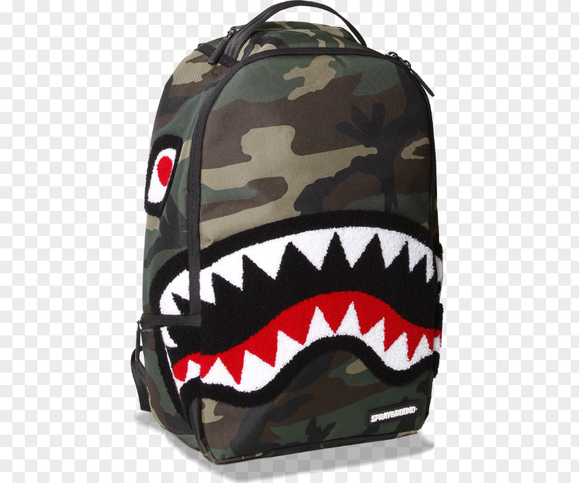 Backpack Sprayground Camo Bag Tiger PNG