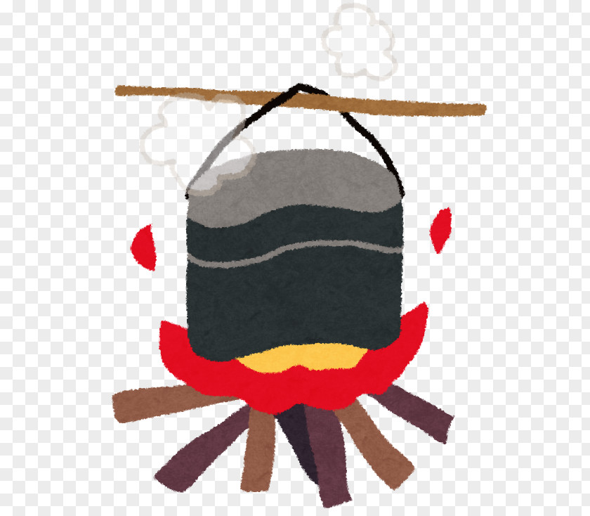 Camp Camping Mess Kit Campsite Campfire Illustration PNG