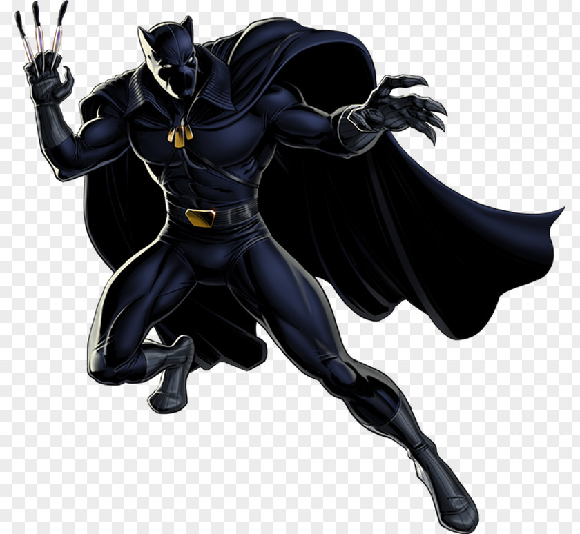 Cartoon-marvel Comics Black Panther Marvel: Avengers Alliance Clip Art PNG